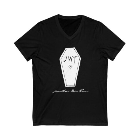 Unisex Jersey Short Sleeve V-Neck Tee